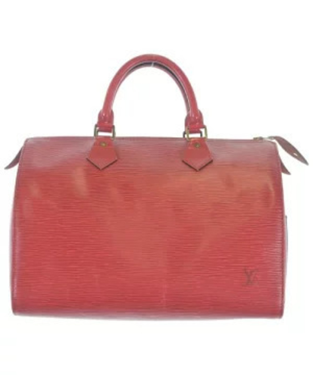 Louis Vuitton Epi Speedy handbag textured leather Red
